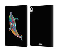 Head Case Designs Officially Licensed P.D. Moreno Dolpin Assorted Design Leather Wallet Case Compatible With Apple iPad Air 13 2024/2025