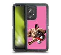 Head Case Designs Officially Licensed P.D. Moreno French Bulldog Ping Pong Sport Puppies Ultra-Armoured Shockproof Case [Military Grade Protection] Compatible With Galaxy A52 / A52s / 5G (2021)