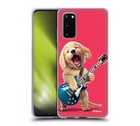 Head Case Designs Officially Licensed P.D. Moreno Golden Retriever Playing Guitar Furry Fun Artwork Gel Case [Military Grade Protection] Compatible With Samsung Galaxy S20 / S20 5G