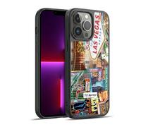 Head Case Designs Officially Licensed P.D. Moreno Las Vegas 1 Cities Gel Armour Case [Military Grade Protection] Compatible With Apple iPhone 13 Pro Max