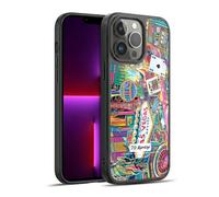 Head Case Designs Officially Licensed P.D. Moreno Las Vegas 2 Cities Gel Armour Case [Military Grade Protection] Compatible With Apple iPhone 13 Pro Max