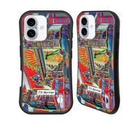 Head Case Designs Officially Licensed P.D. Moreno London 1 Cities Hybrid Case Compatible With Apple iPhone 16