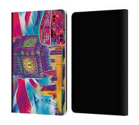 Head Case Designs Officially Licensed P.D. Moreno London 2 Cities Leather Wallet Case Compatible With Kindle Paperwhite 1/2 / 3
