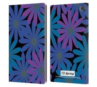 Head Case Designs Officially Licensed P.D. Moreno Midnight Daisies Patterns Leather Wallet Case Compatible With Amazon Fire Max 11 2023