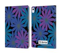 Head Case Designs Officially Licensed P.D. Moreno Midnight Daisies Patterns Leather Wallet Case Compatible With Apple iPad Air 13 2024/2025