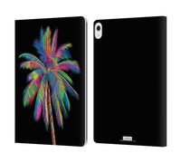 Head Case Designs Officially Licensed P.D. Moreno Palm Tree Assorted Design Leather Wallet Case Compatible With Apple iPad Air 13 2024/2025