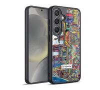 Head Case Designs Officially Licensed P.D. Moreno Paris 1 Cities Gel Armour Case [Military Grade Protection] Compatible With Samsung Galaxy S24 5G