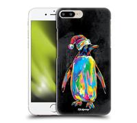 Head Case Designs Officially Licensed P.D. Moreno Penguin Hat Christmas Animal Pop Colors Hard Back Case Compatible With Apple iPhone 7 Plus/iPhone 8 Plus