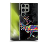 Head Case Designs Officially Licensed P.D. Moreno Reindeer Christmas Animal Pop Colors Hard Back Case Compatible With Samsung Galaxy S24 Ultra 5G