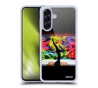 Head Case Designs Officially Licensed P.D. Moreno Rock Funky Forearm Stand Yoga Silhouettes Gel Case [Military Grade Protection] Compatible With Samsung Galaxy A56 5G