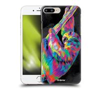 Head Case Designs Officially Licensed P.D. Moreno Sloth Christmas Animal Pop Colors Hard Back Case Compatible With Apple iPhone 7 Plus/iPhone 8 Plus