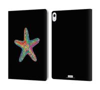 Head Case Designs Officially Licensed P.D. Moreno Starfish Assorted Design Leather Wallet Case Compatible With Apple iPad Air 13 2024/2025