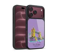 Head Case Designs Officially Licensed P.D. Moreno Tower Bridge London City Sketches Gel Armour Case [Military Grade Protection] Compatible With Apple iPhone 18 Pro