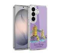 Head Case Designs Officially Licensed P.D. Moreno Tower Bridge London City Sketches Gel Case [Military Grade Protection] Compatible with Samsung Galaxy S26 Plus and Compatible with MagSafe
