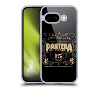 Head Case Designs Officially Licensed Pantera 101 Proof Art Gel Case [Military Grade Protection] Compatible With Google Pixel 9A