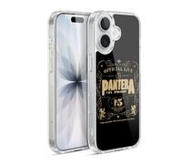 Head Case Designs Officially Licensed Pantera 101 Proof Art Gel Case [Military Grade Protection] Compatible with Apple iPhone 17 and Compatible with MagSafe