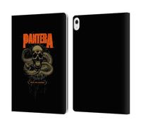 Head Case Designs Officially Licensed Pantera Drag The Waters Art Leather Wallet Case Compatible With Apple iPad Air 13 2024/2025