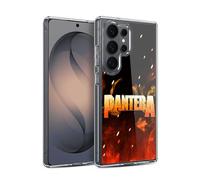 Head Case Designs Officially Licensed Pantera Fire Art Gel Case [Military Grade Protection] Compatible with Samsung Galaxy S26 Ultra and Compatible with MagSafe