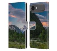 Head Case Designs Officially Licensed Patrik Lovrin Amazing Clouds Over Mountain Magical Sunsets Leather Wallet Case Compatible With Apple iPhone 17 Air