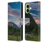 Head Case Designs Officially Licensed Patrik Lovrin Amazing Clouds Over Mountain Magical Sunsets Leather Wallet Case Compatible With Apple iPhone 17