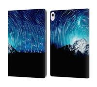 Head Case Designs Officially Licensed Patrik Lovrin Between Galaxy And Mountain Dreams Vs Reality Leather Wallet Case Compatible With Apple iPad Air 13 2024/2025