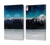 Head Case Designs Officially Licensed Patrik Lovrin Galaxy Mountain Above Clouds Dreams Vs Reality Leather Wallet Case Compatible With Apple iPad Air 13 2024/2025
