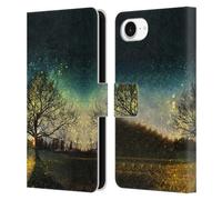 Head Case Designs Officially Licensed Patrik Lovrin Magical Fireflies Dreamy Dreams Vs Reality Leather Wallet Case Compatible With Apple iPhone 16e