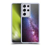 Head Case Designs Officially Licensed Patrik Lovrin Milky Way Bright Colors Night Sky Gel Case [Military Grade Protection] Compatible with Samsung Galaxy S21 Ultra 5G and Compatible with MagSafe