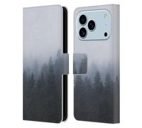 Head Case Designs Officially Licensed Patrik Lovrin Mysterious Forest In The Fog Magical Foggy Landscape Leather Wallet Case Compatible With Apple iPhone 17 Pro
