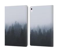 Head Case Designs Officially Licensed Patrik Lovrin Mysterious Forest In The Fog Magical Foggy Landscape Leather Wallet Case Compatible With Apple iPad Air 13 2024/2025