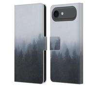 Head Case Designs Officially Licensed Patrik Lovrin Mysterious Forest In The Fog Magical Foggy Landscape Leather Wallet Case Compatible With Apple iPhone 17 Air