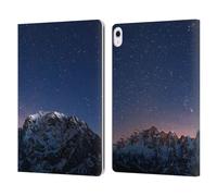 Head Case Designs Officially Licensed Patrik Lovrin Stars Above Mountains Night Sky Leather Wallet Case Compatible With Apple iPad Air 13 2024/2025