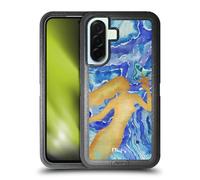 Head Case Designs Officially Licensed Paul Brent Agate Mermaid Coastal Ultra-Armoured Shockproof Case [Military Grade Protection] Compatible With Samsung Galaxy A36 5G