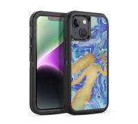 Head Case Designs Officially Licensed Paul Brent Agate Mermaid Coastal Ultra-Armoured Shockproof Case [Military Grade Protection] Compatible With Apple iPhone 14
