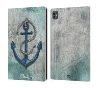 Head Case Designs Officially Licensed Paul Brent Diving Expedition Ocean Leather Wallet Case Compatible With Apple iPad Pro 11 M4 2024