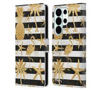 Head Case Designs Officially Licensed Paul Brent Gold Coast Coastal Leather Wallet Case Compatible With Samsung Galaxy S26 Ultra