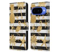 Head Case Designs Officially Licensed Paul Brent Gold Coast Coastal Leather Wallet Case Compatible With Google Pixel 10