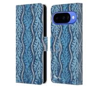 Head Case Designs Officially Licensed Paul Brent Reef Stripes Coastal Leather Wallet Case Compatible With Google Pixel 10