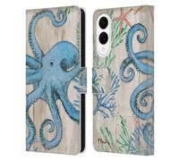 Head Case Designs Officially Licensed Paul Brent Sealife Coastal Leather Wallet Case Compatible With Samsung Galaxy S25 Edge