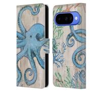Head Case Designs Officially Licensed Paul Brent Sealife Coastal Leather Wallet Case Compatible With Google Pixel 10