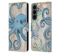Head Case Designs Officially Licensed Paul Brent Sealife Coastal Leather Wallet Case Compatible With Samsung Galaxy S26 Plus