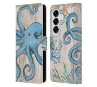 Head Case Designs Officially Licensed Paul Brent Sealife Coastal Leather Wallet Case Compatible With Samsung Galaxy S26