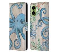 Head Case Designs Officially Licensed Paul Brent Sealife Coastal Leather Wallet Case Compatible With Apple iPhone 17