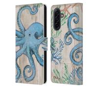 Head Case Designs Officially Licensed Paul Brent Sealife Coastal Leather Wallet Case Compatible With Samsung Galaxy A17 4G / 5G