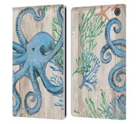 Head Case Designs Officially Licensed Paul Brent Sealife Coastal Leather Wallet Case Compatible With Amazon Fire Max 11 2023