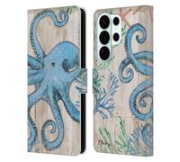 Head Case Designs Officially Licensed Paul Brent Sealife Coastal Leather Wallet Case Compatible With Samsung Galaxy S26 Ultra