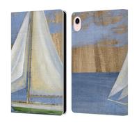 Head Case Designs Officially Licensed Paul Brent Serene Sailboat Ocean Leather Wallet Case Compatible With Apple iPad mini (2021/2024)