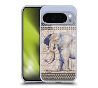 Head Case Designs Officially Licensed Paul Brent Tribal Elephant Animals Gel Case [Military Grade Protection] Compatible with Google Pixel 10 Pro XL and Compatible with MagSafe