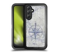 Head Case Designs Officially Licensed Paul Brent Vintage Compass Nautical Ultra-Armoured Shockproof Case [Military Grade Protection] Compatible With Samsung Galaxy A54 5G