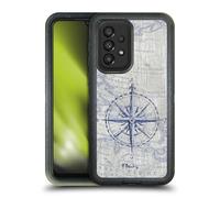 Head Case Designs Officially Licensed Paul Brent Vintage Compass Nautical Ultra-Armoured Shockproof Case [Military Grade Protection] Compatible With Galaxy A33 5G (2022)